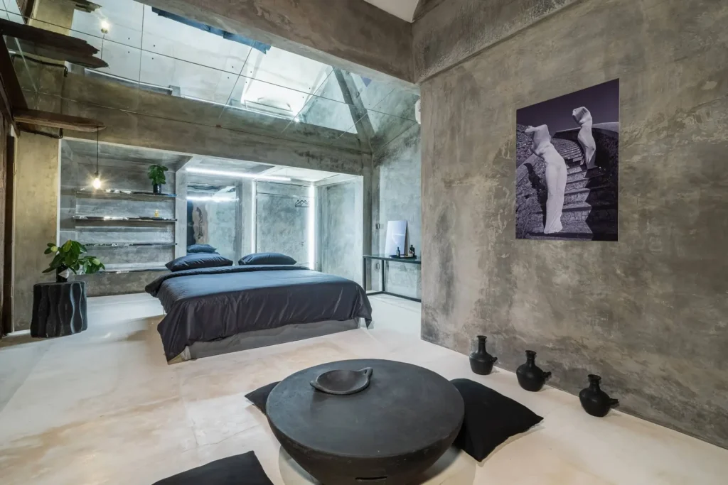 Bedroom at The Corduroy Hotel