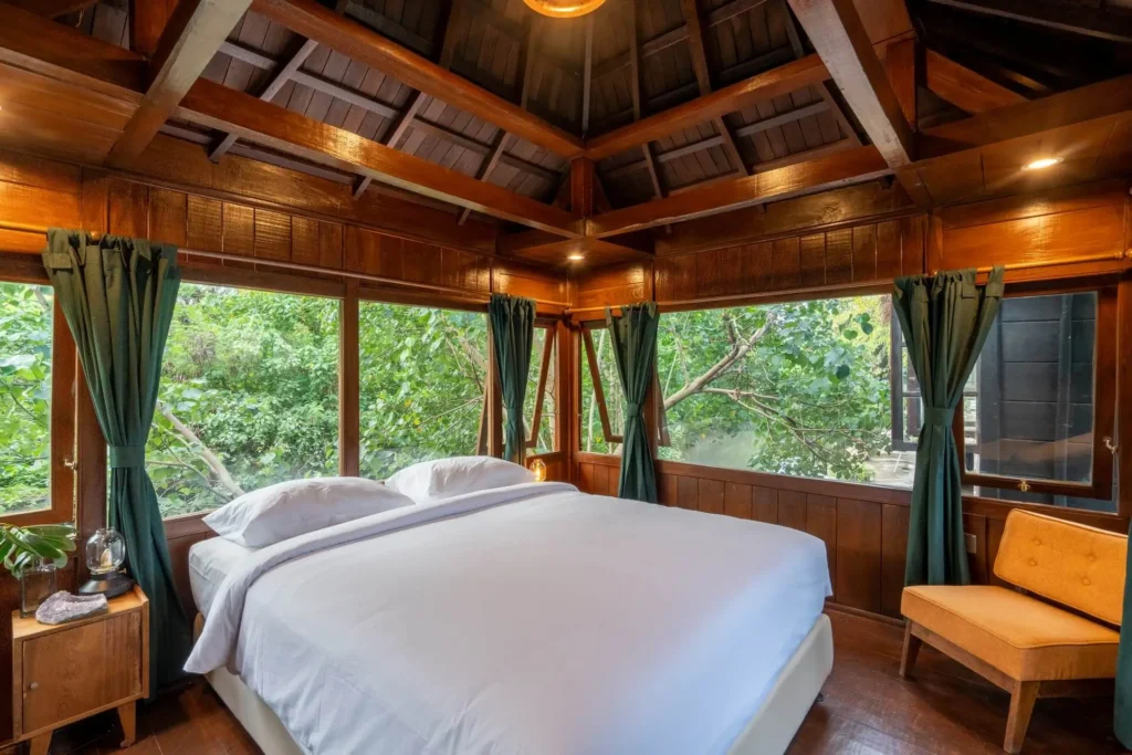 Bedroom at The Corduroy Hotel